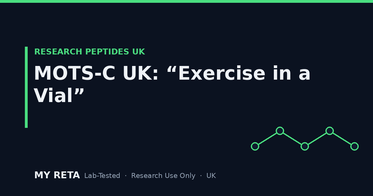MOTS-C UK: The Honest Buyer’s Guide (&ldquo;Exercise in a Vial&rdquo;, 2026)