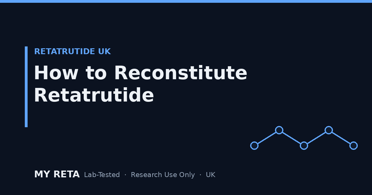How to Reconstitute Retatrutide: Step-by-Step UK Guide (2026)